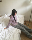 [MADE] Anton Stripe Pocket Two-Way Knit Zip-Up