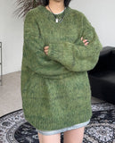 Blan Brush Round Knit