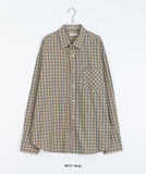 [unisex] Torico Over Check Shirt