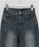 Recom Washing Denim Bootcut Pants