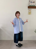 Inferred Summer Printing Denim Bermuda Pants