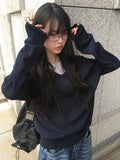 Haren Deep V-neck Loose Fit Knit