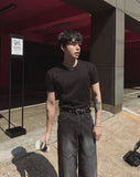 Rossi line cutting short sleeve t-shirt