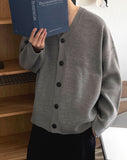 Plan Dark Color Cardigan