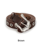 Becca Eyelet Leather Belt