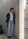 Juron Flower Punching Cardigan