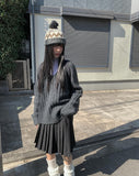 Honda Pleats Midi Skirt