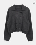 Obin Double Button Collar Knit Cardigan