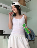 BUTTON GOLGI SLEEVELESS