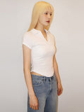 V-NECK KARA HALF T