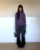 Arun Unbalanced Flare Layered Skirt