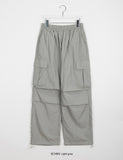 [unisex] Ensel Banding Nylon String Parachute Cargo Pants