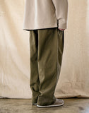 Saturn Two Tuck Wide Twill Pants