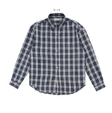 Mongble Overfit Check Shirt