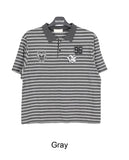 Tony Wappen Stripe Collar Tee