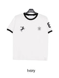 Tran 87 Emblem Ringer Short Sleeve T-shirt