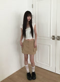 [Underpants] Glen Cargo Mini Skirt