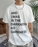 And Lettering Short Sleeve T-shirt