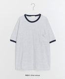[unisex] Binnimo Pocket Ringer Over Short Sleeve Tee