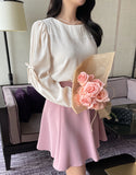 Lyle Ribbon Shirring Blouse
