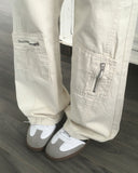 Moody cut pocket bootcut pants