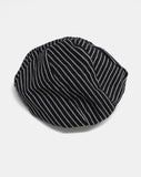 Tshi stripe pattern beret hat