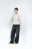 Brush Wide Denim Pants