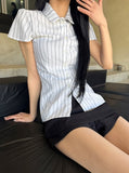 Overlay Flap Skirt Pants