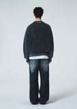 DAMAGE COLOUR DYE CARDIGAN