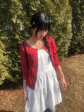 [MADE] Lion Dot Round Three Quarter Sleeve T-Shirt Cardigan