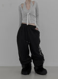 Winter Lettering Fleece Pants