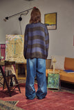 Wave Brush Stripe Sweater