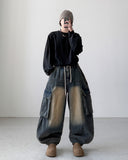 Kushima Balloon Cargo Denim