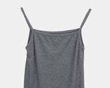 Nohi Rib Long Layered Lace Sleeveless