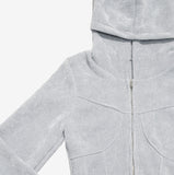 Tren Crop Hood Zip Up