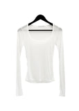 Airy Recycled Deep Round Neck Tee