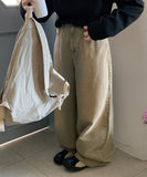 Meldin vintage washed denim pants