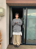 [unisex] Onui Round Over Knit Cardigan
