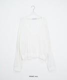 Tecto Summer V-Neck Loose-Fit Knit