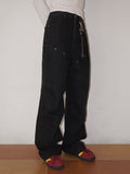 RIVET WIDE DENIM