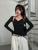 Jatte Dot Drape Halter Sleeveless Bolero Set