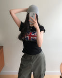 Vintage Union Jack Slim Short Sleeve