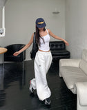 Bohemian stud balloon fit jogger pants