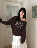 Vint Eyelet Strap Sweatshirt