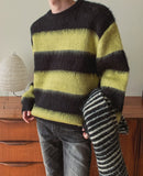 Ellic Brush Striped Knit