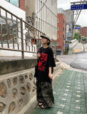 [unisex] Humeco Banding Camo Cargo Wide Pants