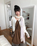 Lening Lace Layered Long Sleeveless