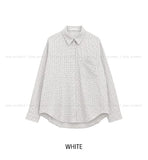 Regen Summer Wrinkle Check Shirt