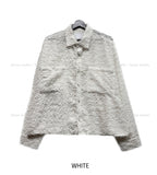 Ader Mohair Crop Shirt