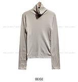 [U-BASIC] Choi daily cotton turtleneck long sleeves